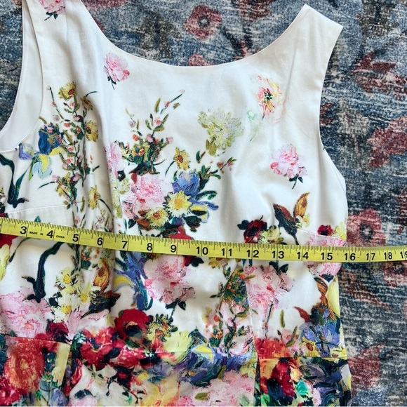 Talbots Vibrant Floral Midi Dress - Picture 4 of 7